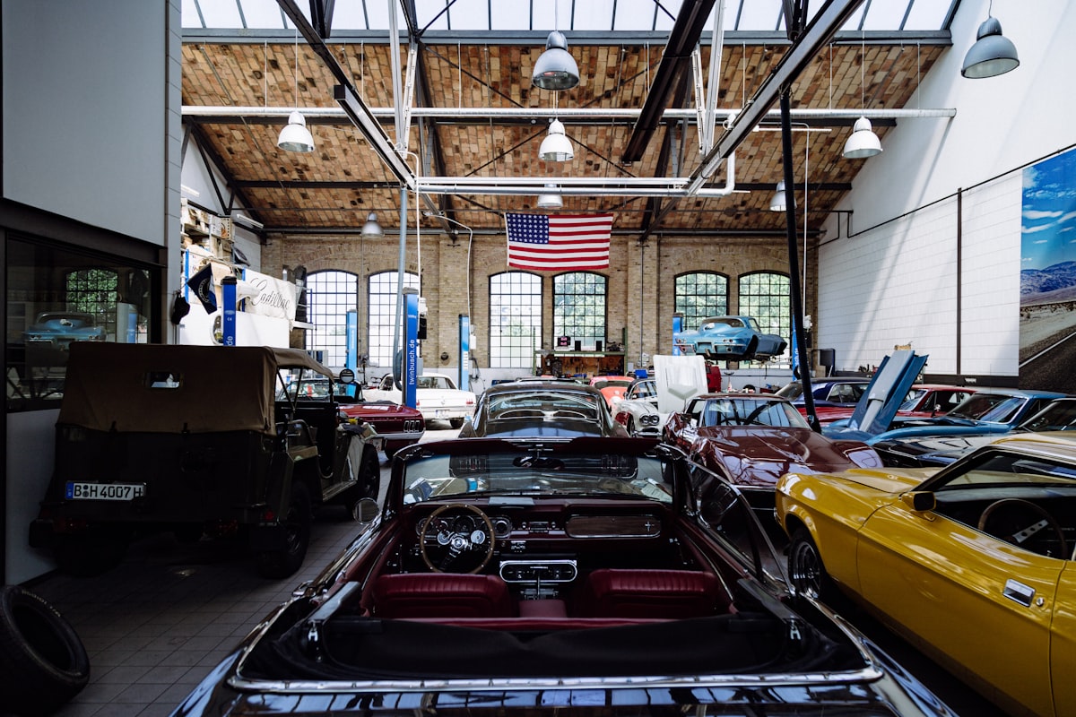 Inside the Quirk Auto Glass service bay